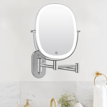 50x magnifying deals mirror with light